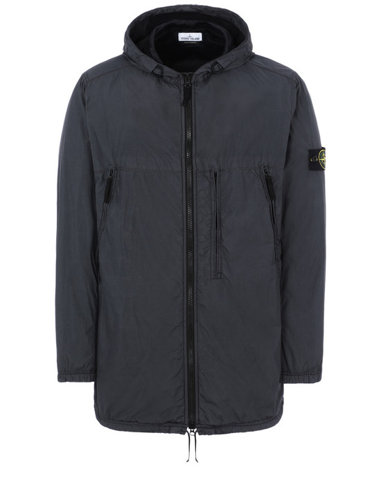 stone island lightweight jacket black