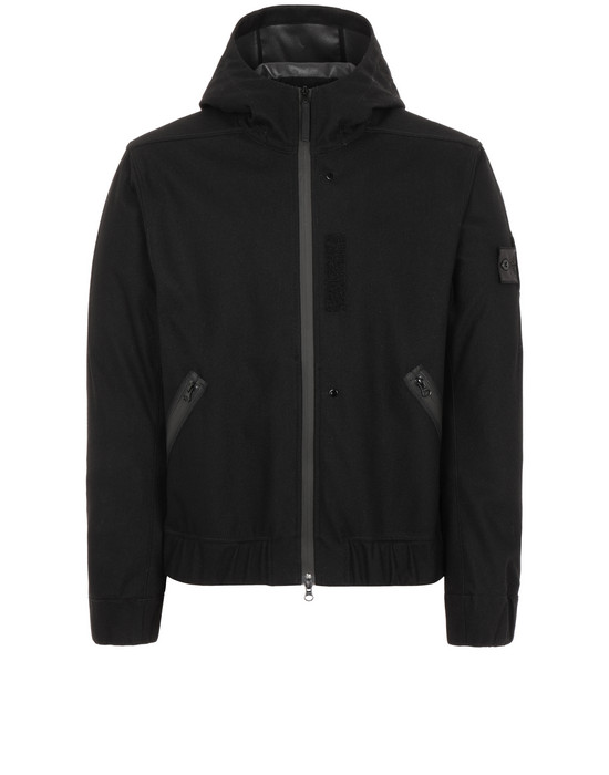 stone island grey hooded jacket