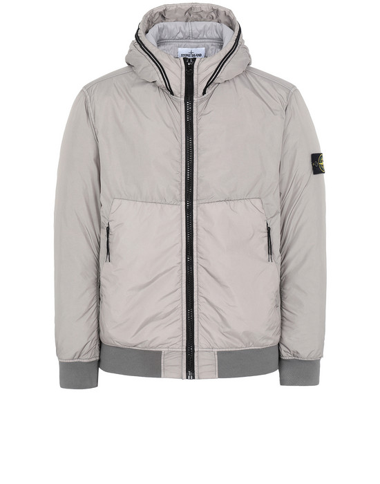 stone island grey coat