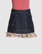 BURBERRY - Denim skirts