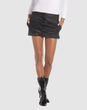 RING BLACK - Denim skirts