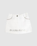 BLUMARINE BABY - Denim skirt