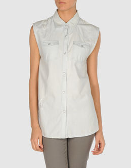 AMERICAN RETRO - DENIM - Jeanshemden - bei YOOX.COM
