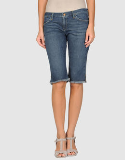 Gold Sign Denim Bermudas - Item 42182005