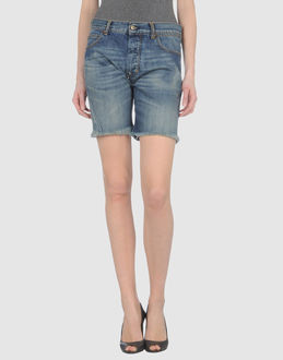 Ring Denim Bermudas - Item 42188225