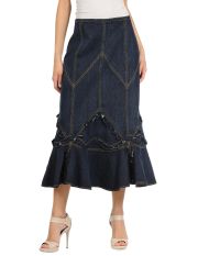 ANNA SUI - Denim skirt