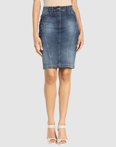 ZOOM JUST CAVALLI - Denim skirt