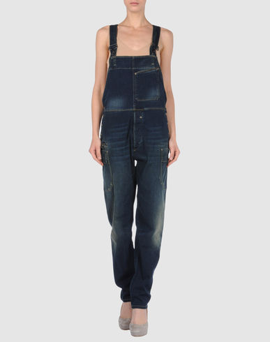 ZOOM DIESEL BLACK GOLD - Denim overall