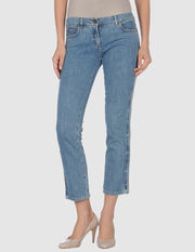 ALEXANDER MCQUEEN - Denim capris