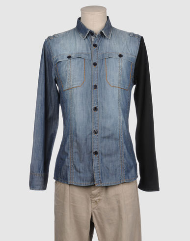 ZOOM BIKKEMBERGS - Denim shirt
