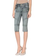 PLEIN SUD JEANS - Denim παντελόνια κάπρι