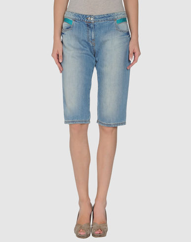 ZOOM MUGLER - Denim bermudas