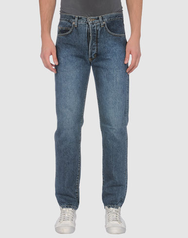 ZOOM COTTON BELT - Denim pants