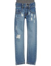 LITTLE PAUL & JOE - Denim trousers