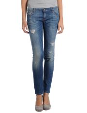 GOLD CASE - Denim pants