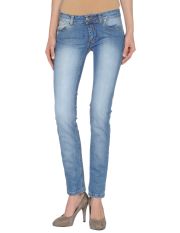 ENTRE AMIS FLOWERS - Pantaloni jeans