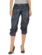 GF FERRE' - Denim capris