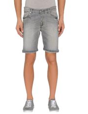 DANIELE ALESSANDRINI HOMME - Denim βερμούδες