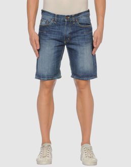 DANIELE ALESSANDRINI DENIM - JEANS - Bermuda jeans - su YOOX.COM