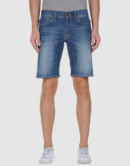 DANIELE ALESSANDRINI DENIM - JEANS - Bermuda jeans - su YOOX.COM
