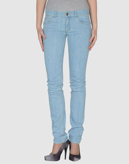 CHLOE' Denim pants - Item 42226398