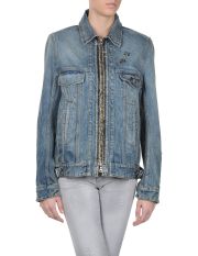 BALMAIN - Manteau jeans