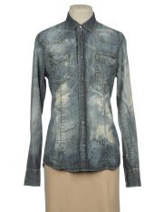 GOLD CASE - Denim shirt