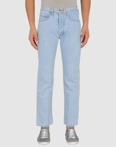 ZOOM COTTON BELT - Denim pants