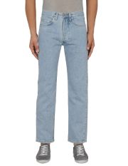 COTTON BELT - Denim trousers
