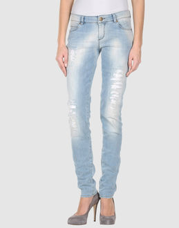 ERMANNO ERMANNO SCERVINO Denim pants - Item 42232361