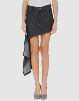 Y'S YOHJI YAMAMOTO - JEANS - Gonne jeans - su YOOX.COM