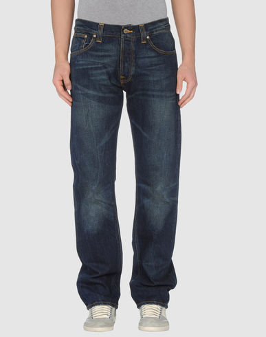 nudie jeans straight leg in blue