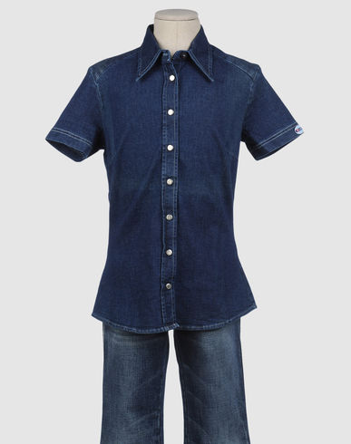 ZOOM INDIAN ROSE - Denim shirt