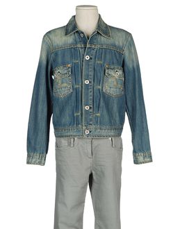 EVISU BONSAI Denim outerwear - Item 42242555