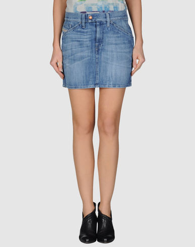 ZOOM DIESEL - Denim skirt