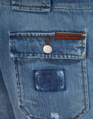 Bermuda cargo - Bermuda Jeans - Dolce&Gabbana - Estate 2014 Bermuda cargo - Bermuda Jeans - Dolce&Gabbana - Estate 2014