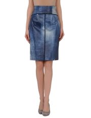 CLASS ROBERTO CAVALLI - レザースカート