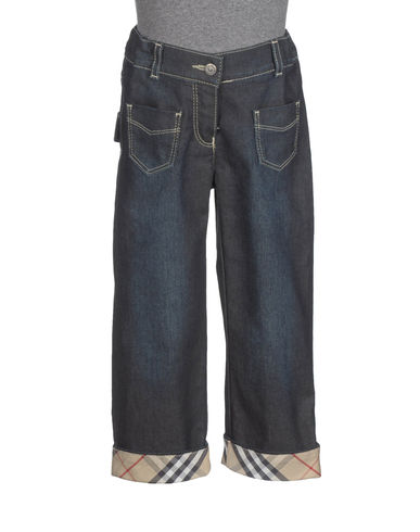 ZOOM BURBERRY - Denim pants