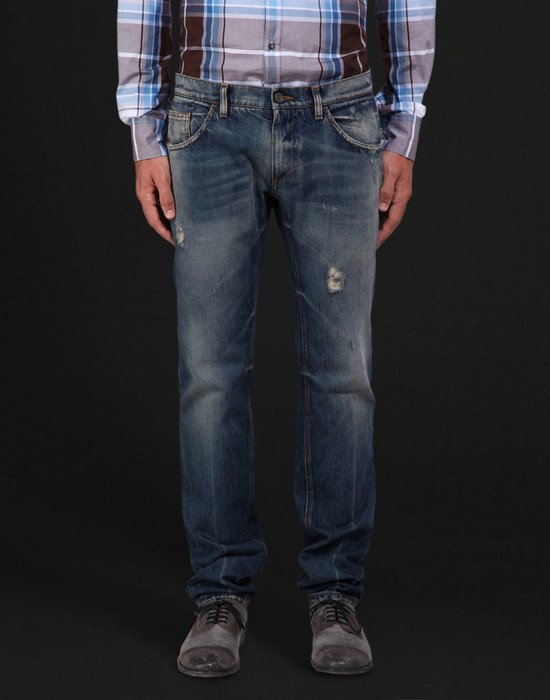 Jeanshosen - Jeanshosen - Dolce&Gabbana - Sommer 2014 Jeanshosen - Jeanshosen - Dolce&Gabbana - Sommer 2014