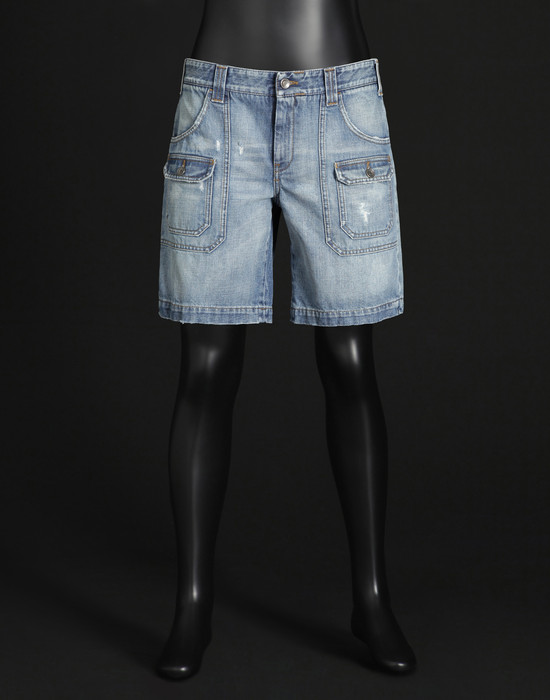 Bermuda cargo - Shorts Jeans - Dolce&Gabbana - Estate 2014 Bermuda cargo - Shorts Jeans - Dolce&Gabbana - Estate 2014