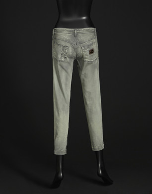 Denim black sovratinto verde - Pantaloni jeans - Dolce&Gabbana - Estate 2014 Denim black sovratinto verde - Pantaloni jeans - Dolce&Gabbana - Estate 2014