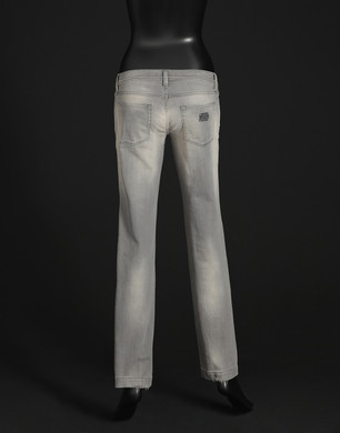 Denim blu effetto Vintage - Pantaloni jeans - Dolce&Gabbana - Estate 2014 Denim blu effetto Vintage - Pantaloni jeans - Dolce&Gabbana - Estate 2014