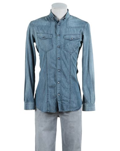 ZOOM NEIL BARRETT - Denim shirt