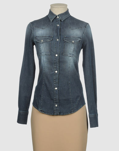 ZOOM GF FERRE' JEANS - Denim shirt