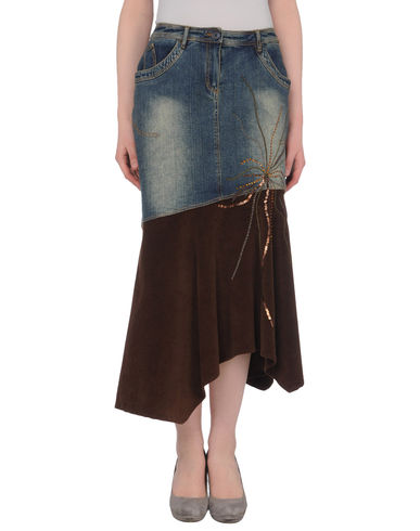 ZOOM DIANA GALLESI - Denim skirt