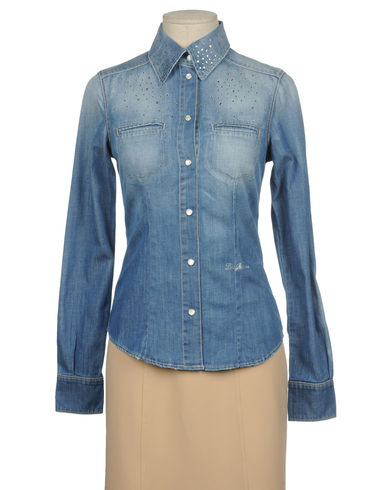 ZOOM LIU •JEANS - Denim shirt