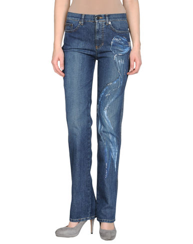 ZOOM ROCCOBAROCCO - Denim pants