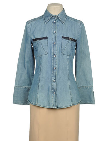 ZOOM ROCCOBAROCCO - Denim shirt