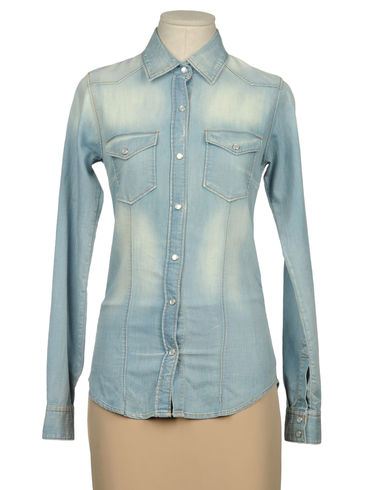 ZOOM D.A. DANIELE ALESSANDRINI - Denim shirt