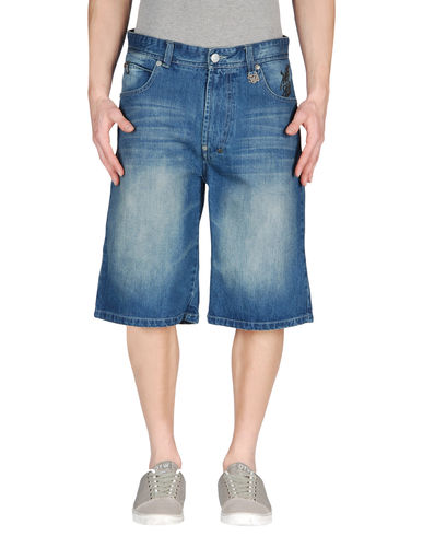 ZOOM MASS DENIM - Denim bermudas